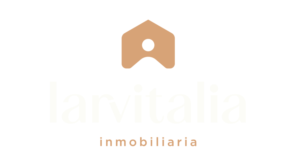 Logo Larvitalia Inmobiliaria tonos suaves